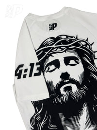 Rashguard Manches Courtes – 100Pitié "4:13" | Vêtement Combat Chrétien